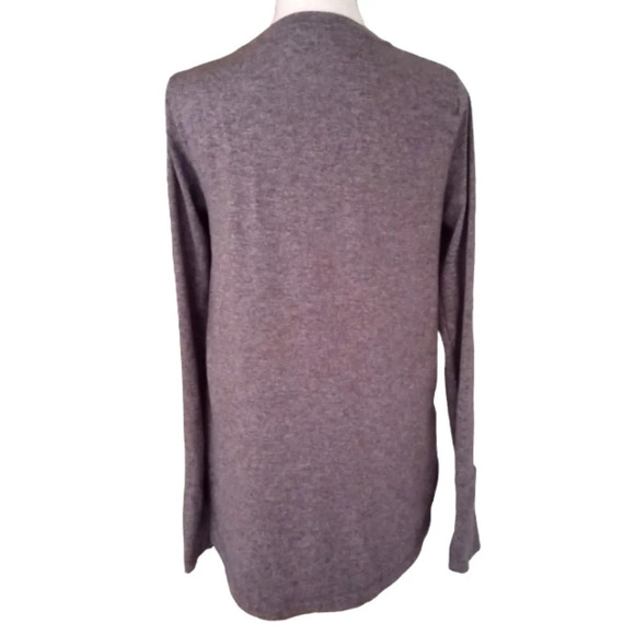Athleta Women's Heathered Purple Uptempo Long Sleeve Top Thumb Holes Size Small - Picture 5 of 8